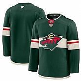 Men's Minnesota Wild Blank Green 2024-25 Home Stitched Hockey Jersey Dzhi,baseball caps,new era cap wholesale,wholesale hats