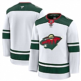 Men's Minnesota Wild Blank White 2024-25 Away Stitched Hockey Jersey Dzhi,baseball caps,new era cap wholesale,wholesale hats