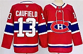 Men's Montreal Canadiens #13 Cole Caufield Red 2024-25 Stitched Jersey,baseball caps,new era cap wholesale,wholesale hats