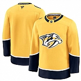 Men's Nashville Predators Blank Gold 2024-25 Home Stitched Hockey Jersey Dzhi,baseball caps,new era cap wholesale,wholesale hats