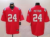 Men's New England Patriots #24 Dell Pettus Red Vapor Limited Stitched Jersey,baseball caps,new era cap wholesale,wholesale hats