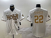 Men's New Orleans Saints #22 Rashid Shaheed White Cool Base Stitched Jerseys,baseball caps,new era cap wholesale,wholesale hats