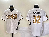 Men's New Orleans Saints #32 Tyrann Mathieu White Cool Base Stitched Baseball Jersey,baseball caps,new era cap wholesale,wholesale hats