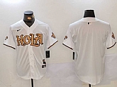 Men's New Orleans Saints Blank White Nola Baseball Jersey,baseball caps,new era cap wholesale,wholesale hats