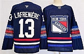 Men's New York Rangers #13 Alexis LafreniereNavy 2024-25 Stitched Jersey,baseball caps,new era cap wholesale,wholesale hats