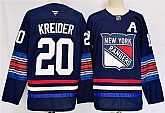 Men's New York Rangers #20 Chris Kreider Navy 2024-25 Stitched Jersey,baseball caps,new era cap wholesale,wholesale hats