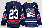 Men's New York Rangers #23 Adam Fox Navy 2024-25 Stitched Jersey,baseball caps,new era cap wholesale,wholesale hats