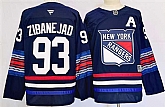 Men's New York Rangers #93 Mika Zibanejad Navy 2024-25 Stitched Jersey,baseball caps,new era cap wholesale,wholesale hats