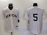 Men's New York Yankees #5 Joe DiMaggio White No Name Cool Base Stitched Jersey,baseball caps,new era cap wholesale,wholesale hats