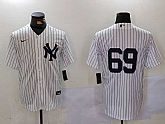 Men's New York Yankees #69 Manny Fresh White Cool Base Stitched Baseball Jersey,baseball caps,new era cap wholesale,wholesale hats