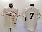 Men's New York Yankees #7 Mickey Mantle Cream Limited Stitched Baseball Jerseys1,baseball caps,new era cap wholesale,wholesale hats