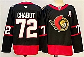 Men's Ottawa Senators #72 Thomas Chabot Black 2024-25 With C Patch Home Stitched Jersey,baseball caps,new era cap wholesale,wholesale hats