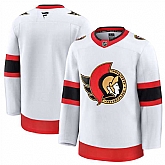 Men's Ottawa Senators Blank White 2024-25 Away Stitched Hockey Jersey Dzhi,baseball caps,new era cap wholesale,wholesale hats