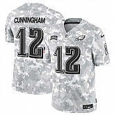 Men's Philadelphia Eagles #12 Randall Cunningham 2024 F.U.S.E Arctic Camo Salute To Service Limited Stitched Jersey Dyin,baseball caps,new era cap wholesale,wholesale hats