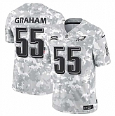 Men's Philadelphia Eagles #55 Brandon Graham 2024 F.U.S.E Arctic Camo Salute To Service Limited Stitched Jersey Dyin,baseball caps,new era cap wholesale,wholesale hats