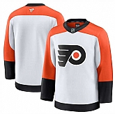 Men's Philadelphia Flyers Blank White 2024-25 Away Stitched Hockey Jersey Dzhi,baseball caps,new era cap wholesale,wholesale hats