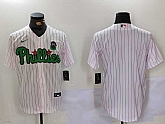 Men's Philadelphia Phillies Blank White Green Cool Base Stitched Jersey,baseball caps,new era cap wholesale,wholesale hats