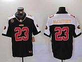 Men's San Francisco 49ers #23 Christian McCaffrey Black F.U.S.E. Mexico With Gate Bridge Patch Vapor Limited Stitched Jersey Dzhi,baseball caps,new era cap wholesale,wholesale hats