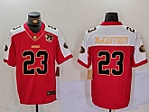 Men's San Francisco 49ers #23 Christian McCaffrey Red F.U.S.E. Mexico With Gate Bridge Patch Vapor Limited Stitched Jersey Dzhi,baseball caps,new era cap wholesale,wholesale hats