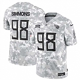 Men's Tennessee Titans #98 Jeffery Simmons 2024 Arctic Camo Salute To Service Limited Stitched Jersey Dyin,baseball caps,new era cap wholesale,wholesale hats