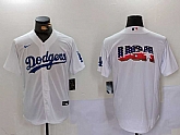 Mens Los Angeles Dodgers Blank White Cool Base Stitched Jersey,baseball caps,new era cap wholesale,wholesale hats