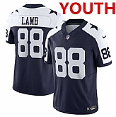 Youth Dallas Cowboys #88 CeeDee Lamb Navy 2023 F.U.S.E. Limited Stitched Jersey Dzhi,baseball caps,new era cap wholesale,wholesale hats