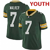 Youth Green Bay Packers #7 Quay Walker Green Vapor Untouchable Limited Stitched Jersey Dzhi,baseball caps,new era cap wholesale,wholesale hats