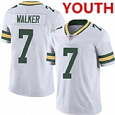 Youth Green Bay Packers #7 Quay Walker White Vapor Untouchable Limited Stitched Jersey Dzhi,baseball caps,new era cap wholesale,wholesale hats