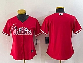 Youth Philadelphia Phillies Blank Red Stitched Cool Base Jersey,baseball caps,new era cap wholesale,wholesale hats