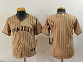 Youth San Diego Padres Blank Tan 2023 Cool Base Stitched Jersey,baseball caps,new era cap wholesale,wholesale hats