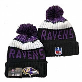 Baltimore Ravens 2024 Knit Hats 124,baseball caps,new era cap wholesale,wholesale hats