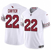 Men & Women & Youth Arizona Cardinals #22 Michael Carter White 2023 F.U.S.E. Vapor Untouchable Limited Football Stitched Jersey,baseball caps,new era cap wholesale,wholesale hats