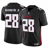 Men & Women & Youth Atlanta Falcons #28 Carlos Washington Jr Black 2024 F.U.S.E Vapor Untouchable Limited Football Stitched Jersey,baseball caps,new era cap wholesale,wholesale hats