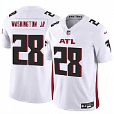 Men & Women & Youth Atlanta Falcons #28 Carlos Washington Jr White 2024 F.U.S.E Vapor Untouchable Limited Football Stitched Jersey,baseball caps,new era cap wholesale,wholesale hats