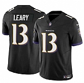 Men & Women & Youth Baltimore Ravens #13 Devin Leary Black 2023 F.U.S.E. Vapor Limited Football Jersey,baseball caps,new era cap wholesale,wholesale hats