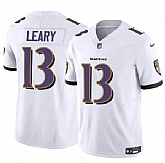 Men & Women & Youth Baltimore Ravens #13 Devin Leary White 2023 F.U.S.E. Vapor Limited Football Jersey,baseball caps,new era cap wholesale,wholesale hats