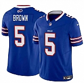 Men & Women & Youth Buffalo Bills #5 Anthony Brown Blue 2024 F.U.S.E. Vapor Untouchable Limited Football Stitched Jersey,baseball caps,new era cap wholesale,wholesale hats