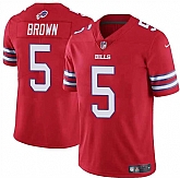 Men & Women & Youth Buffalo Bills #5 Anthony Brown Red 2024 Vapor Untouchable Limited Football Stitched Jersey,baseball caps,new era cap wholesale,wholesale hats