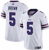 Men & Women & Youth Buffalo Bills #5 Anthony Brown White 2024 Vapor Untouchable Limited Football Stitched Jersey,baseball caps,new era cap wholesale,wholesale hats