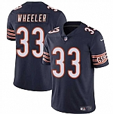 Men & Women & Youth Chicago Bears #33 Ian Wheeler Navy Vapor Football Stitched Jersey,baseball caps,new era cap wholesale,wholesale hats