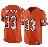 Men & Women & Youth Chicago Bears #33 Ian Wheeler Orange Vapor Football Stitched Jersey,baseball caps,new era cap wholesale,wholesale hats