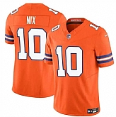 Men & Women & Youth Denver Broncos #10 Bo Nix Orange F.U.S.E. Mile High Collection 1977 Throwback Vapor Limited Football Stitched Jersey,baseball caps,new era cap wholesale,wholesale hats