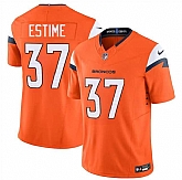 Men & Women & Youth Denver Broncos #37 Audric Estime Orange 2024 F.U.S.E. Vapor Limited Football Stitched Jersey,baseball caps,new era cap wholesale,wholesale hats