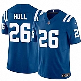 Men & Women & Youth Indianapolis Colts #26 Evan Hull Blue 2024 F.U.S.E. Vapor Limited Football Stitched Jersey,baseball caps,new era cap wholesale,wholesale hats