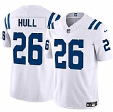 Men & Women & Youth Indianapolis Colts #26 Evan Hull White 2024 F.U.S.E. Vapor Limited Football Stitched Jersey,baseball caps,new era cap wholesale,wholesale hats