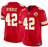 Men & Women & Youth Kansas City Chiefs #42 Carson Steele Red F.U.S.E. Vapor Untouchable Limited Football Stitched Jersey,baseball caps,new era cap wholesale,wholesale hats