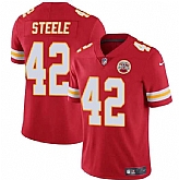 Men & Women & Youth Kansas City Chiefs #42 Carson Steele Red Vapor Untouchable Limited Football Stitched Jersey,baseball caps,new era cap wholesale,wholesale hats