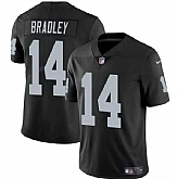 Men & Women & Youth Las Vegas Raiders #14 Carter Bradley Black 2024 Vapor Football Stitched Jersey,baseball caps,new era cap wholesale,wholesale hats