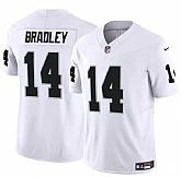 Men & Women & Youth Las Vegas Raiders #14 Carter Bradley White F.U.S.E. Vapor Football Stitched Jersey,baseball caps,new era cap wholesale,wholesale hats