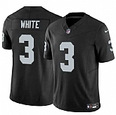 Men & Women & Youth Las Vegas Raiders #3 Zamir White Black F.U.S.E. Vapor Football Stitched Jersey,baseball caps,new era cap wholesale,wholesale hats